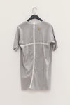 BORIS BIDJAN SABERI Short Sleeve T-Shirt TS ONE PIECE ST RF F035 Light Grey